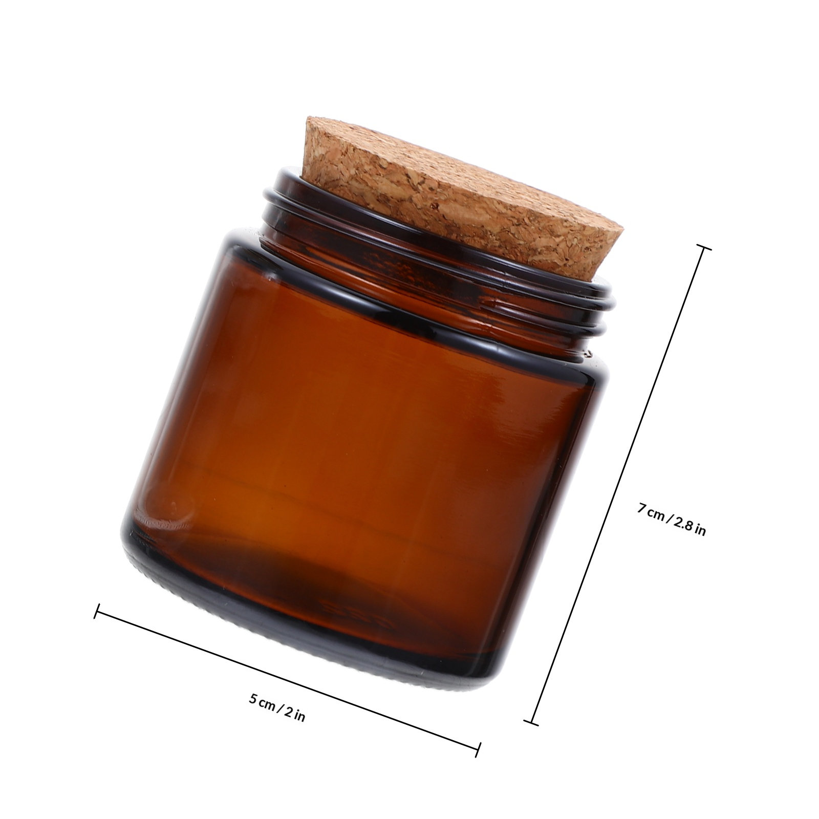 4 Adet Kalın Cam Kavanoz, Doğa - Candle Making Jars With Lids incelemesi ve fiyatı